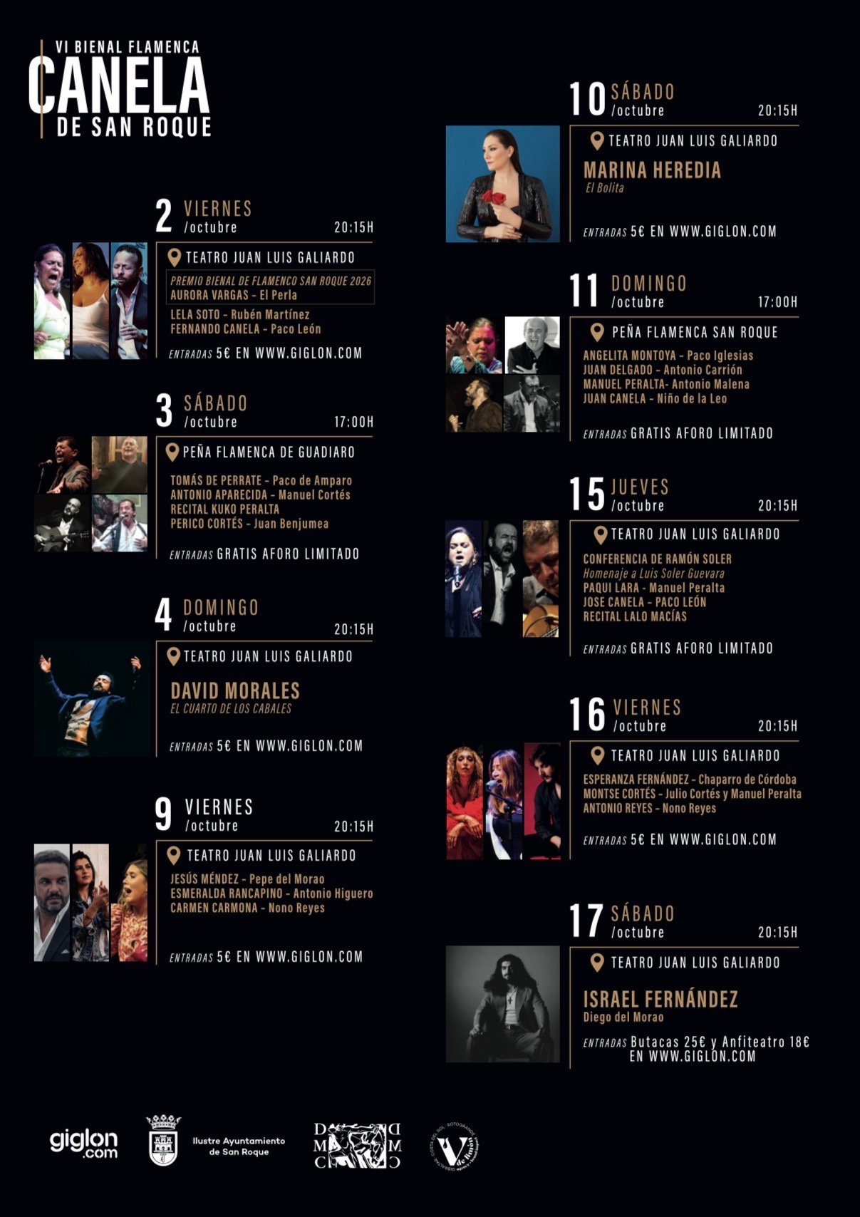 VI Bienal de Arte Flamenco "Canela en San Roque"